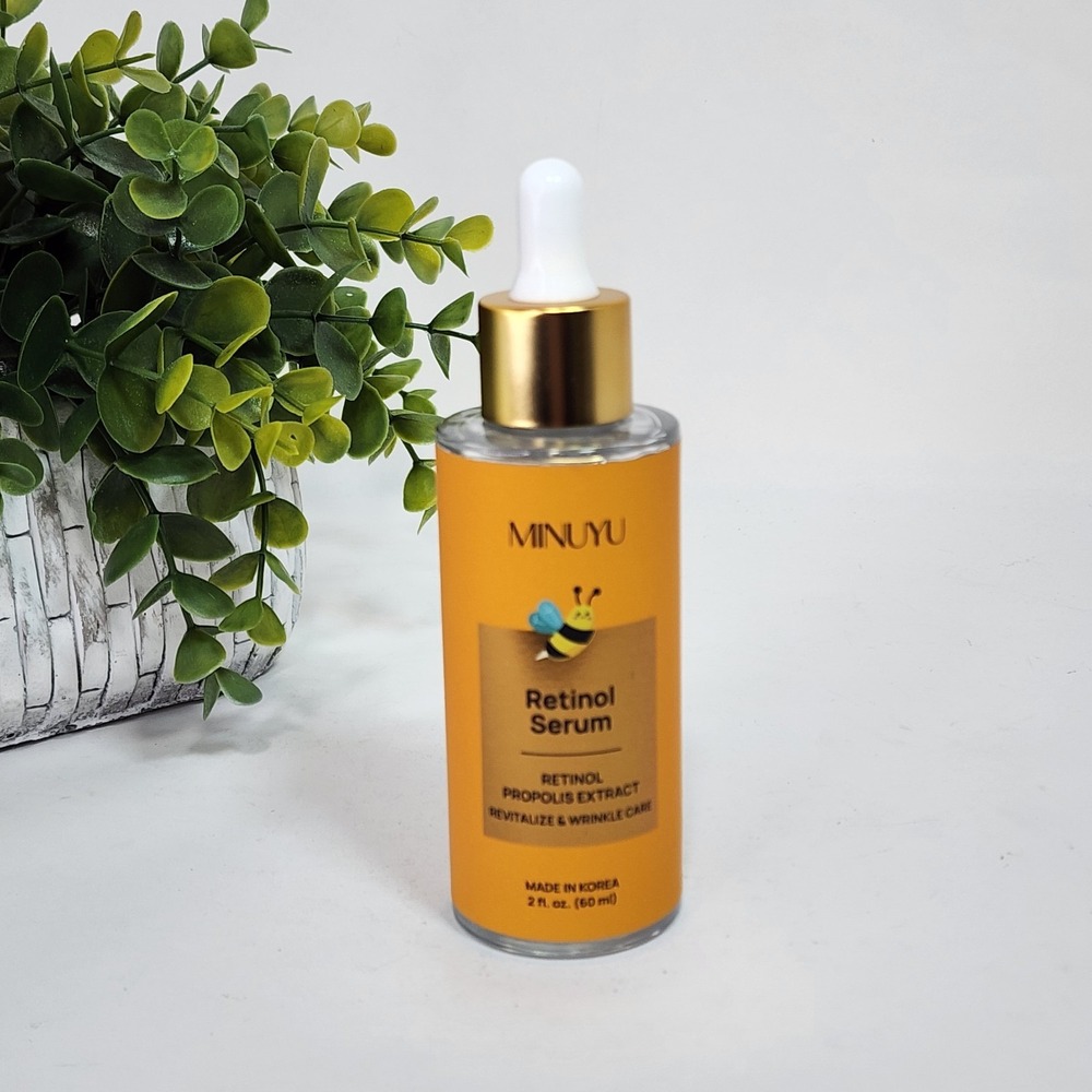 MINUYU Retinol Face Serum Revitalize & Wrinkle Care ~ 2 fl oz ~ Made in Korea